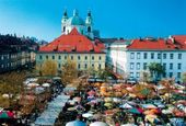 Le marché à Ljubljana