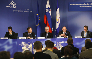 La Conférence de presse de la présidence