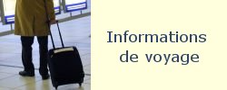 Informations de voyage