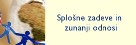 Splošne zadeve in zunanji odnosi