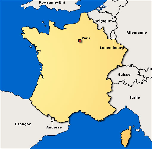 Image Map, France