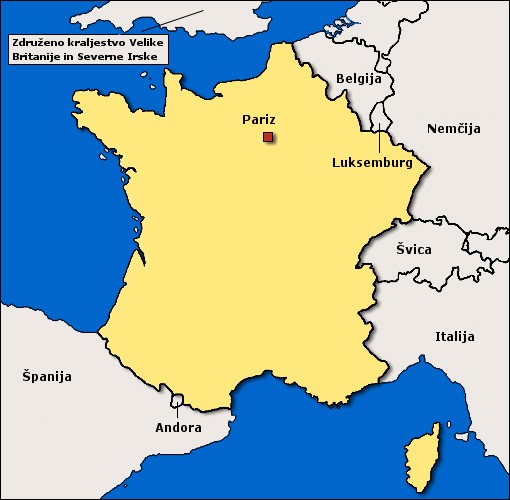Image Map, Francija