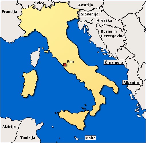 Image Map, Italija