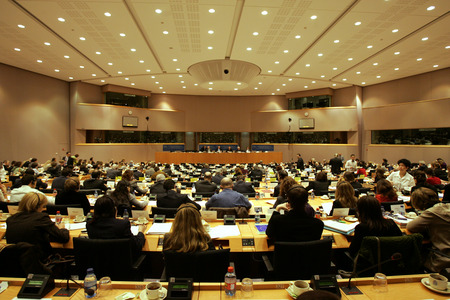 Zasedanje odbora Evropskega parlamenta AFET