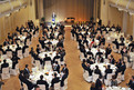 Gala dinner in the Union Hall, Grand Hotel Union