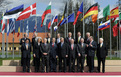 Photo de groupe des ministres de l'Eurogroupe