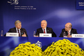 Conférence de presse de la Présidence : Jean-Claude Trichet, Andrej Bajuk et Joaquín Almunia