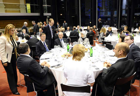 Delegates at the dinner