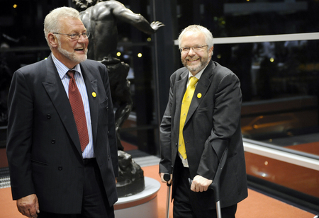 John Baek Soerensen (Danemark) et John Hontelez, Bureau européen de l'environnement BEE