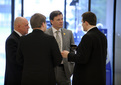 Arrival of Ministers at Brdo Congress Centre: in the middle Estonian Minister of Environment Jaanus Tamkivi