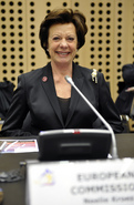 Evropska komisarka za konkurenco Neelie Kroes