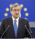 President Danilo Türk during his Address at the Plenary Session of the EP