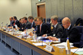 La délégation de l'OSCE était menée par Alexander Stubb, ministre des Affaires étrangères de la Finlande et président de l'OSCE