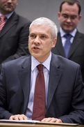 Boris Tadić, le président de la République de Serbie