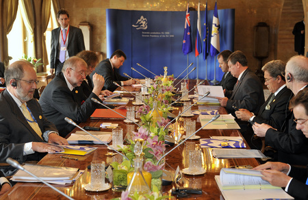 Avant la réunion de la Troïka européenne au niveau des ministres des Affaires étrangères avec la Nouvelle-Zélande