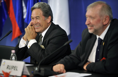 At the press conference