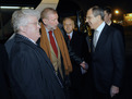 Meeting between the Slovenian Minister of Foreign Affairs, Dimitrij Rupel, and the Foreign Minister of the Russian Federation, Sergei Lavrov at Jože Pučnik Airport Ljubljana (12 February 2008)