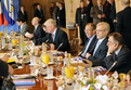La réunion de la Troïka de l’UE et du ministre russe des Affaires étrangères  Sergueï Lavrov