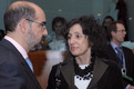 Spanish Minister for Education and Science Mercedes Cabrera Calvo-Sotelo