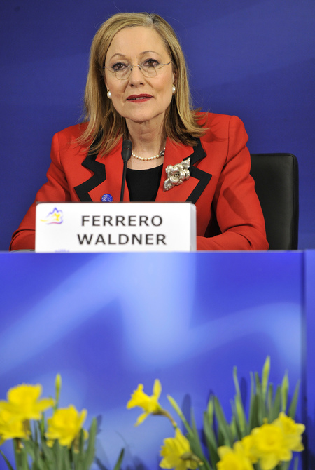 EU Commissioner for External Relations and European Neighbourhood Policy Benita Ferrero-Waldner