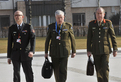 Pat Nash, poveljnik operacije EUFOR Čad/CAR (desno)