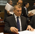 Dragutin Mate, le ministre slovène de l'Intérieur