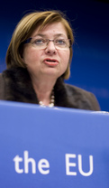 Slovenian minister of labour, family and social affairs Marjeta Cotman