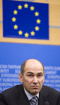 Janez Janša, le Premier ministre de la République de Slovénie et le président du Conseil européen