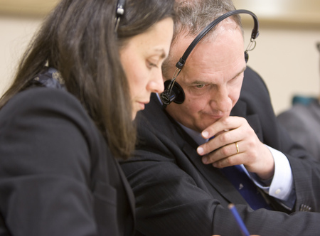 Le ministre de l'Environnement et de l'Aménagement du Territoire Janez Podobnik devant la Commission du dévéloppement régional