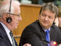 Ministre de l'agriculture, des forêts et de l'alimentation Iztok Jarc à la session de la commission PECH du Parlement Européen