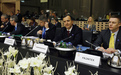 Le Commissaire européen Franco Frattini à la séance plénière des ministres des Affaires intérieures (Centre de congrès de Brdo)