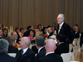 A toast of the Minister of Justice Lovro Šturm during dinner in Grand hotel Union