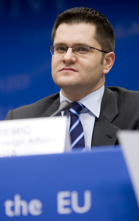 Ministre des Affaires étrangères de la Serbie Vuk Jeremić