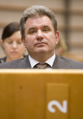 Le Ministre de l'Économie Andrej Vizjak