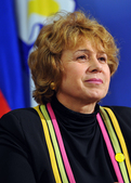 Bulgarian Minister of Labor and Social Policy Emilia Maslarova
