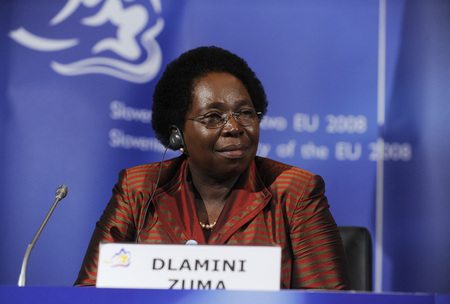 Ministre sud-africaine des Affaires étrangères Nkosazana Clarice Dlamini Zuma