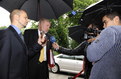 Door-step déclaration du ministre slovène des Affaires étrangères Dimitrij Rupel