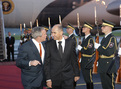 Conversation amicale entre le président Bush et le Premier ministre Janša