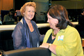 Slovenian Minister of Health Zofija Mazej Kukovič and Irish Minister for Health and Children Mary Harney
