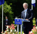 American President George W. Bush at the Presidency press conference