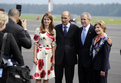 Urška Bačovnik, Janez Janša, George W. Bush et Laura Bush