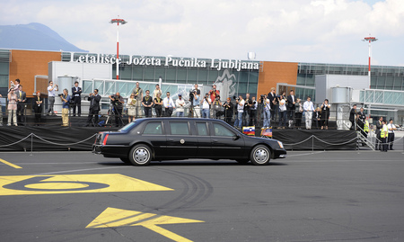 American delegation left Slovenia around 4 p.m.