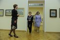 Visit of the “Slovenian Impressionists and Their Time 1890-1920 Exhibit" guided by the Director of the National Gallery of Slovenia Mrs Barbara Jaki