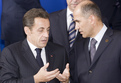French President Nicolas Sarkozy and Slovenian Prime Minister Janez Janša