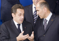 Président français Nicolas Sarkozy et Premier ministre slovène Janez Janša