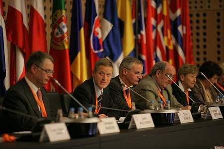Predsedujoči uvodnega dela konference Zoran Stančič, namestnik generalnega direktorja, Generalni direktorat za raziskave, Evropska komisija