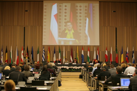 Lors de la conférence