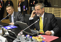 Directeur exécutif de l'Agence FRONTEX, M. Ilkka Laitinen, et Max-Peter Ratzel, Directeur d'Europol
