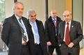 Italian minister of the interior Giuliano Amato (R) with participants