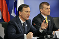 Komisar Frattini in minister Mate odgovarjata na vprašanja novinarjev